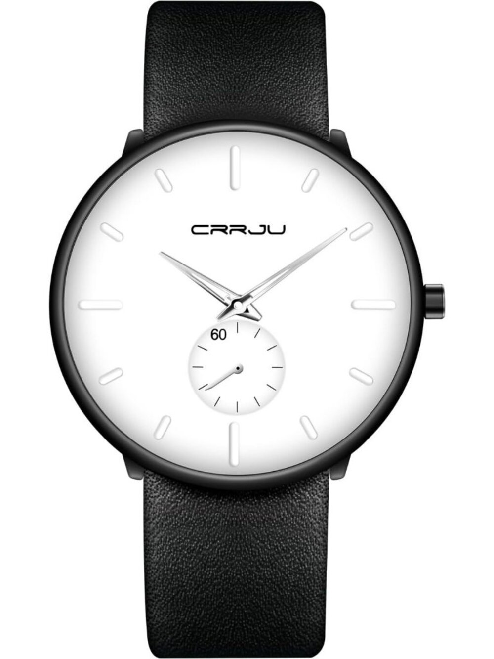 Ultra-Thin Minimalist Waterproof Men's Watch | Stylish Leather Band Dress Watch